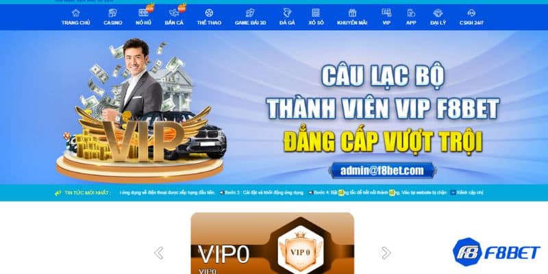 Thông tin giới thiệu tổng quan về nhà cái F8bet