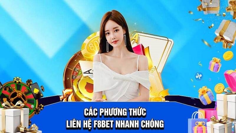 Một số cách liên hệ F8bet phổ biến 