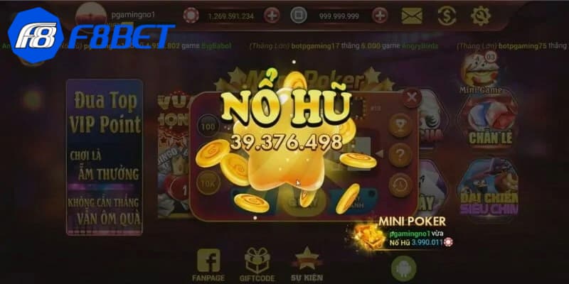 Tiến hành tải game slot nổ hũ